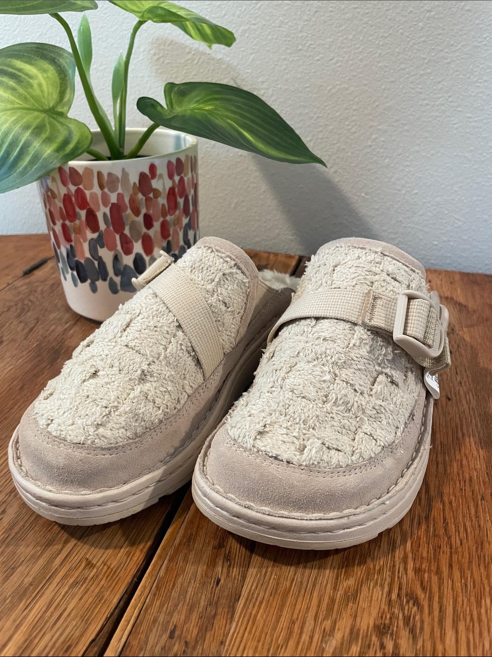 Chaco Women's Canyon Woven Clog Fluff — Size 7